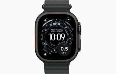   Apple Watch Ultra 3 (2025) 49  GPS + Cellular Black Titanium Case with Black Ocean Band (,  1)