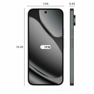  Google Pixel 10 Pro XL 16/512GB, Dual: nano SIM + eSIM, Obsidian (,  4)