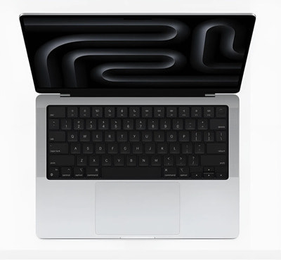  Apple MacBook Pro 14 (2023), M3, 8/512Gb, SSD, (MR7J3), Silver,   (,  2)