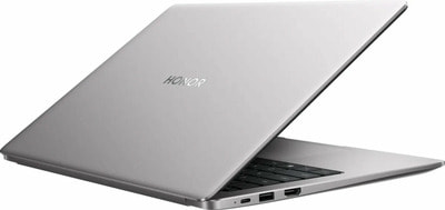 Ноутбук Honor MagicBook X 14 2025 1920x1200, Intel Core i3 1315U 1.2 ГГц, RAM 8 ГБ, LPDDR4X, SSD 512 ГБ, Intel UHD Graphics, без ОС, RU, 5301ALXB, Space Gray (вид 4) Ноутбук Honor MagicBook X 14 2025 1920x1200, Intel Core i3 1315U 1.2 ГГц, RAM 8 ГБ, LPDDR4X, SSD 512 ГБ, Intel UHD Graphics, без ОС, RU, 5301ALXB, Space Gray (фото, вид 4)