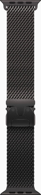 Умные часы Apple Watch Series Ultra 3, 49 мм, GPS+Cellular, Black/Black Milanese Loop (вид 2) Умные часы Apple Watch Series Ultra 3, 49 мм, GPS+Cellular, Black/Black Milanese Loop (фото, вид 2)
