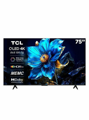 Телевизор TCL 75P7K 75" (190.5 см) / Direct LED, QLED, 4K UltraHD (вид 1) Телевизор TCL 75P7K 75" (190.5 см) / Direct LED, QLED, 4K UltraHD (фото, вид 1)
