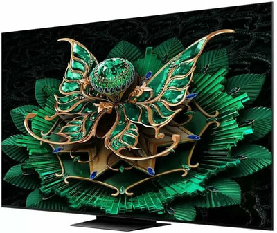 ��������� TCL 85C7K, QLED, 4K Ultra HD, ������, ����� ��, Google TV (����, ��� 1)
