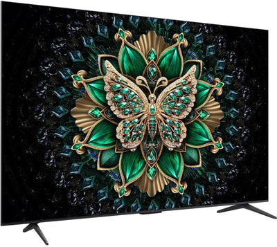��������� TCL 98C6K ������ 98" 3840 x 2160, QLED, 4K Ultra HD, ������� 144 ��, SMART TV, HDR, Google TV (����, ��� 1)