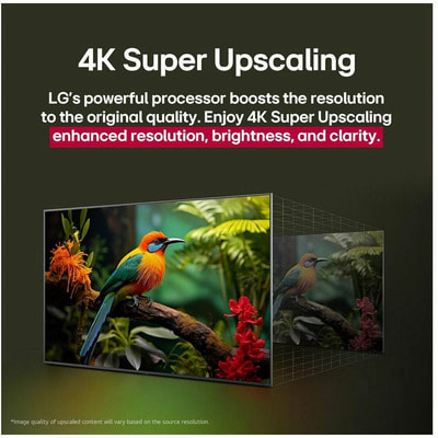 ��������� LG 43UA75009LA, ��������� 43", 4K, �������, ������ (����, ��� 4)