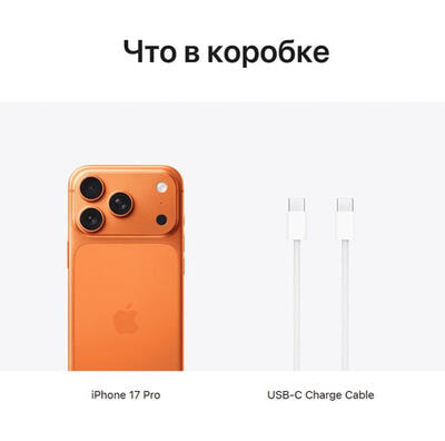 Смартфон Apple Iphone 17 Pro Max 2 TB, Dual eSIM , Космический Оранжевый Cosmic Orange (вид 4) Смартфон Apple Iphone 17 Pro Max 2 TB, Dual eSIM , Космический Оранжевый Cosmic Orange (фото, вид 4)