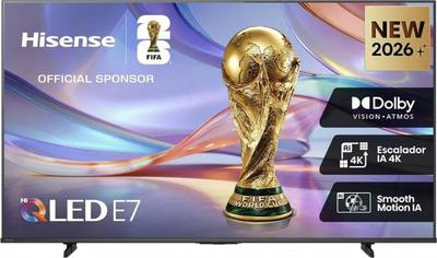 Телевизор Hisense 55" 55E7S RU, Smart TV, VA, 60 Гц, 4K Ultra HD (вид 4) Телевизор Hisense 55" 55E7S RU, Smart TV, VA, 60 Гц, 4K Ultra HD (фото, вид 4)