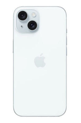 Смартфон Apple iPhone 15 256 ГБ, Dual: nano SIM + eSIM, голубой (вид 1) Смартфон Apple iPhone 15 256 ГБ, Dual: nano SIM + eSIM, голубой (фото, вид 1)