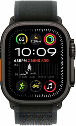 - Apple Watch Ultra 2 (2024) 49mm Black Titanium Case with Black Trail Loop.  2