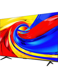 ��������� TCL 75P7L 75" QLED, 4K Ultra HD, ������, ����� ��, Google TV. ��� 2