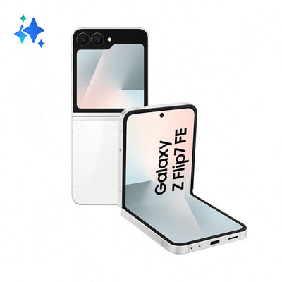  Samsung Galaxy Z Flip7 FE 8/256 , Dual: nano SIM + eSIM, White ()