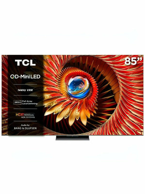 ��������� TCL 85C8K QD-Mini LED QLED, 4K Ultra HD, ������, ����� ��, Google TV (����)