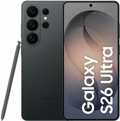 Смартфон Samsung Galaxy S26 Ultra 16/1TB, Dual: nano SIM + eSIM, Black Смартфон Samsung Galaxy S26 Ultra 16/1TB, Dual: nano SIM + eSIM, Black (фото)