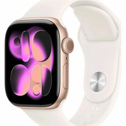   Apple Watch Series 11 GPS 42  Rose Gold Aluminium Case with Light Blush Sport Band