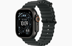   Apple Watch Ultra 3 (2025) 49  GPS + Cellular Black Titanium Case with Black Ocean Band