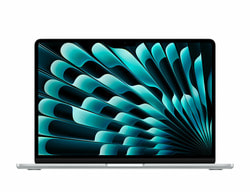  Apple MacBook Air 15, Apple M4, RAM 16GB, SSD 256GB, Silver (), MW1G3,  