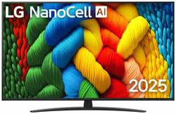  LG 65NANO81A6A (65NANO81A6A. ARUG) , NanoCell, 4K Ultra HD, : 3840 x 2160